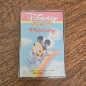 Vintage Walt Disney collectible Babies Playtime Cassette tape
